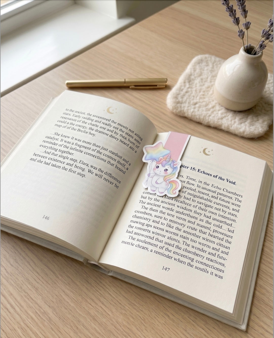 Cloud Cuddles Magnetic Bookmark 001