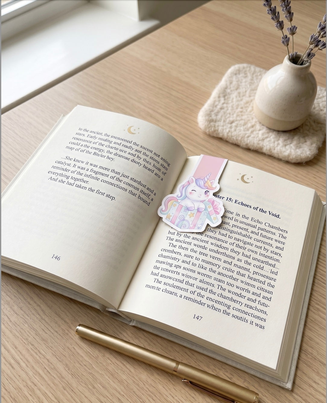 Cloud Cuddles Magnetic Bookmark 003