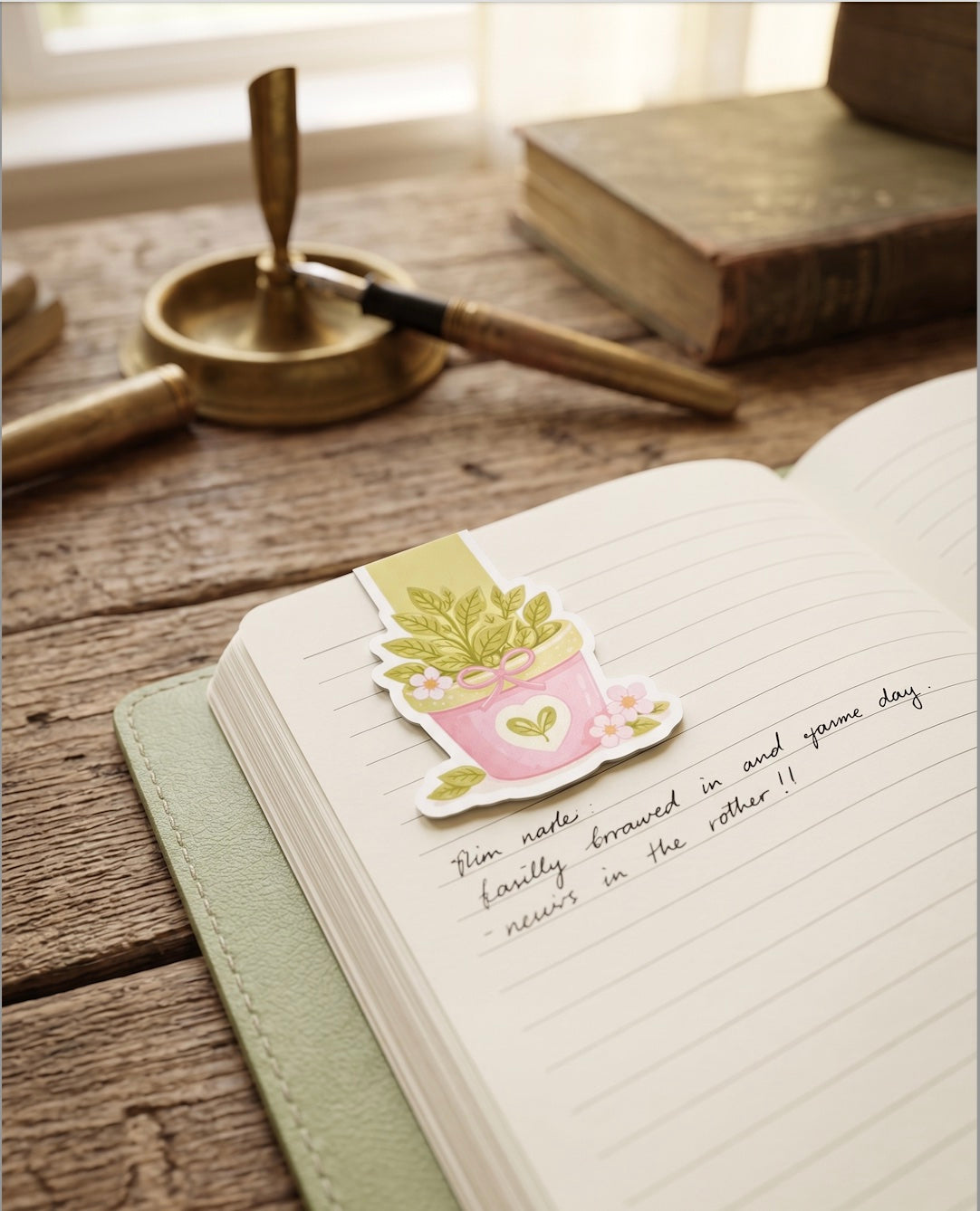 Matcha Treats Magnetic Bookmark 003