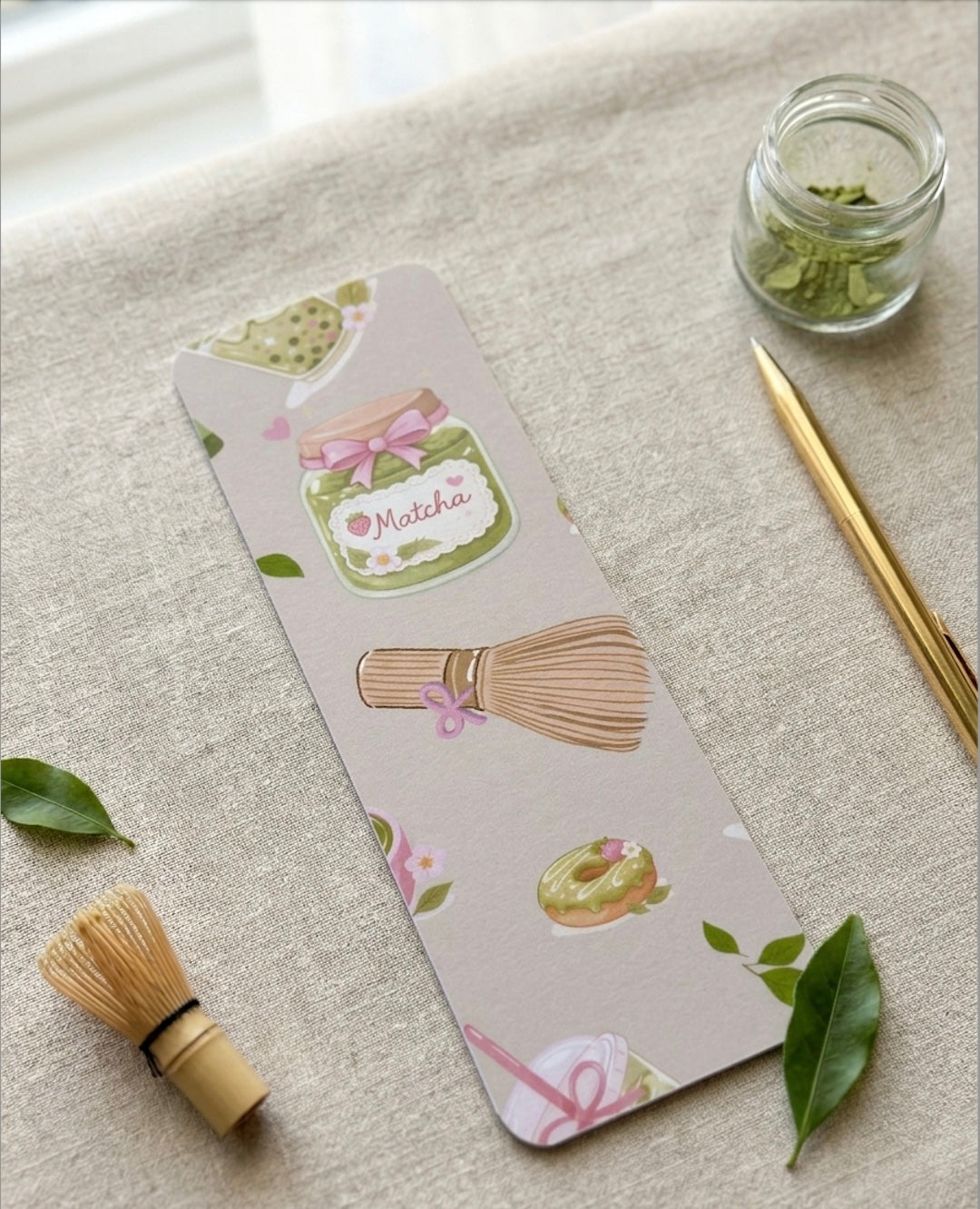 Matcha Treats Bookmark